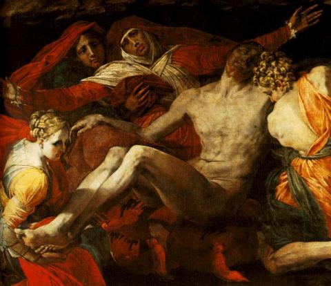 Pietà (Musée du Louvre) – Rosso Fiorentino